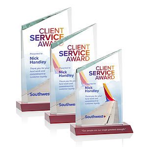 Scarsdale VividPrint™ Award - Red