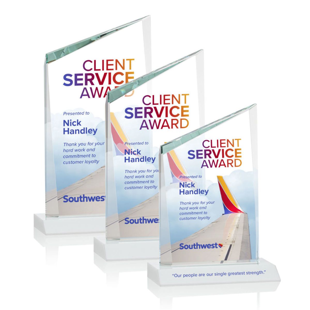 Scarsdale VividPrint™ Award - White