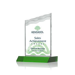 Oakwood VividPrint™ Award - Green