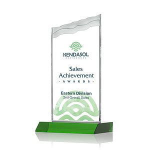 Oakwood VividPrint™ Award - Green