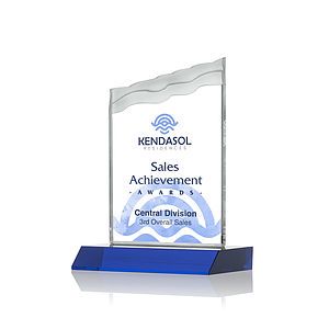 Oakwood VividPrint™ Award - Blue