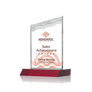 Oakwood VividPrint™ Award - Red