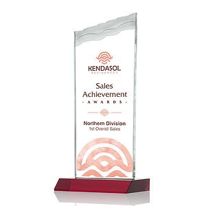 Oakwood VividPrint™ Award - Red