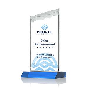 Oakwood VividPrint™ Award - Sky Blue