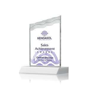 Oakwood VividPrint™ Award - White