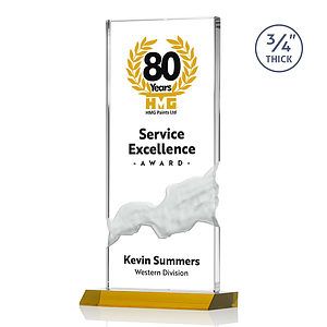 Poole VividPrint™ Award - Amber 