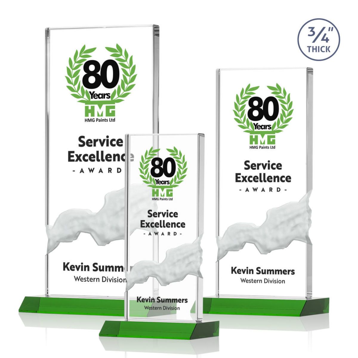 Poole VividPrint™ Award - Green