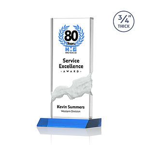 Poole VividPrint™ Award - Sky Blue 