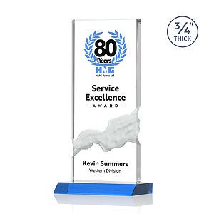 Poole VividPrint™ Award - Sky Blue 