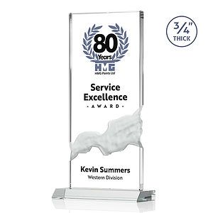 Poole VividPrint™ Award - Clear