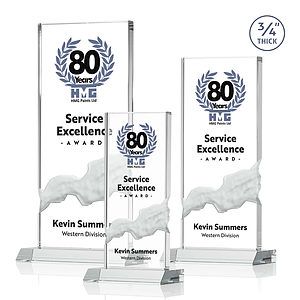 Poole VividPrint™ Award - Clear