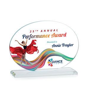 Austin (Horiz) VividPrint™ Award -  Clear