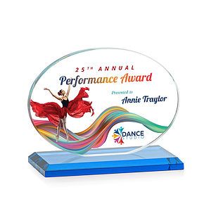 Austin (Horiz) VividPrint™ Award - Sky Blue