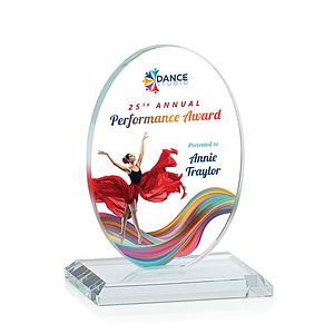 Austin (Vert) VividPrint™ Award - Clear