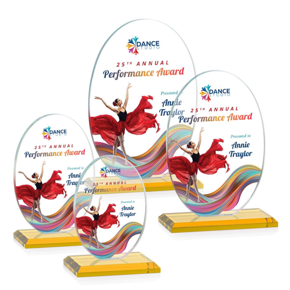 Austin (Vert) VividPrint™ Award - Amber