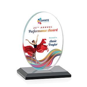 Austin (Vert) VividPrint™ Award - Black 