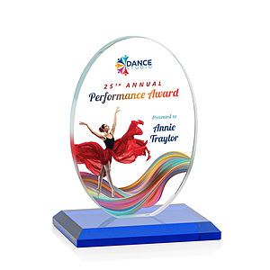 Austin (Vert) VividPrint™ Award - Blue