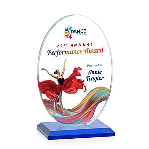 Austin (Vert) VividPrint™ Award - Blue