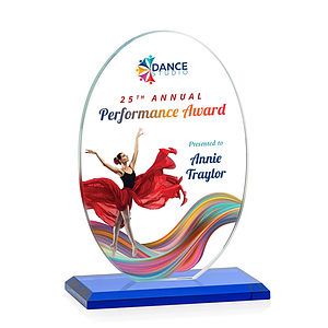 Austin (Vert) VividPrint™ Award - Blue