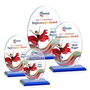 Austin (Vert) VividPrint™ Award - Blue
