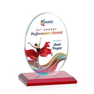 Austin (Vert) VividPrint™ Award - Red