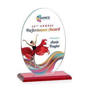 Austin (Vert) VividPrint™ Award - Red