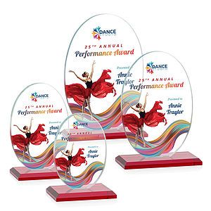 Austin (Vert) VividPrint™ Award - Red