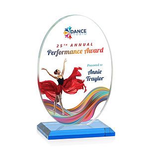 Austin (Vert) VividPrint™ Award - Sky Blue