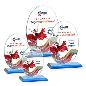 Austin (Vert) VividPrint™ Award - Sky Blue
