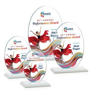 Austin (Vert) VividPrint™ Award - White
