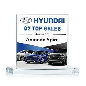 Cardiff VividPrint™ Award - Clear