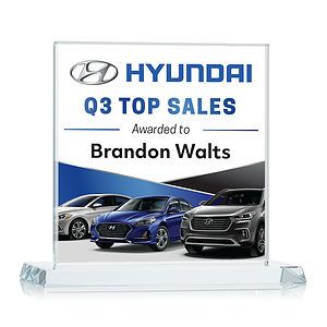 Cardiff VividPrint™ Award - Clear