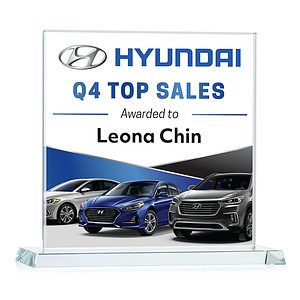 Cardiff VividPrint™ Award - Clear