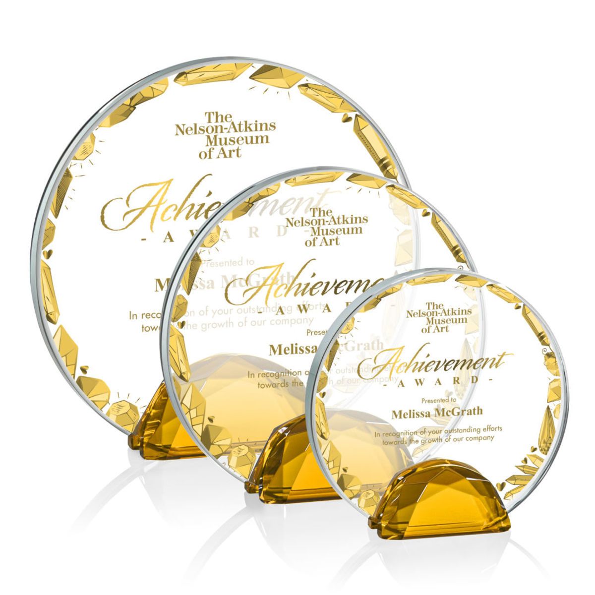 Galveston VividPrint™ Award - Amber 