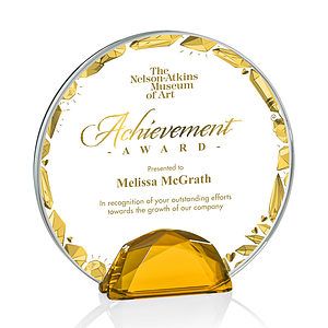Galveston VividPrint™ Award - Amber 