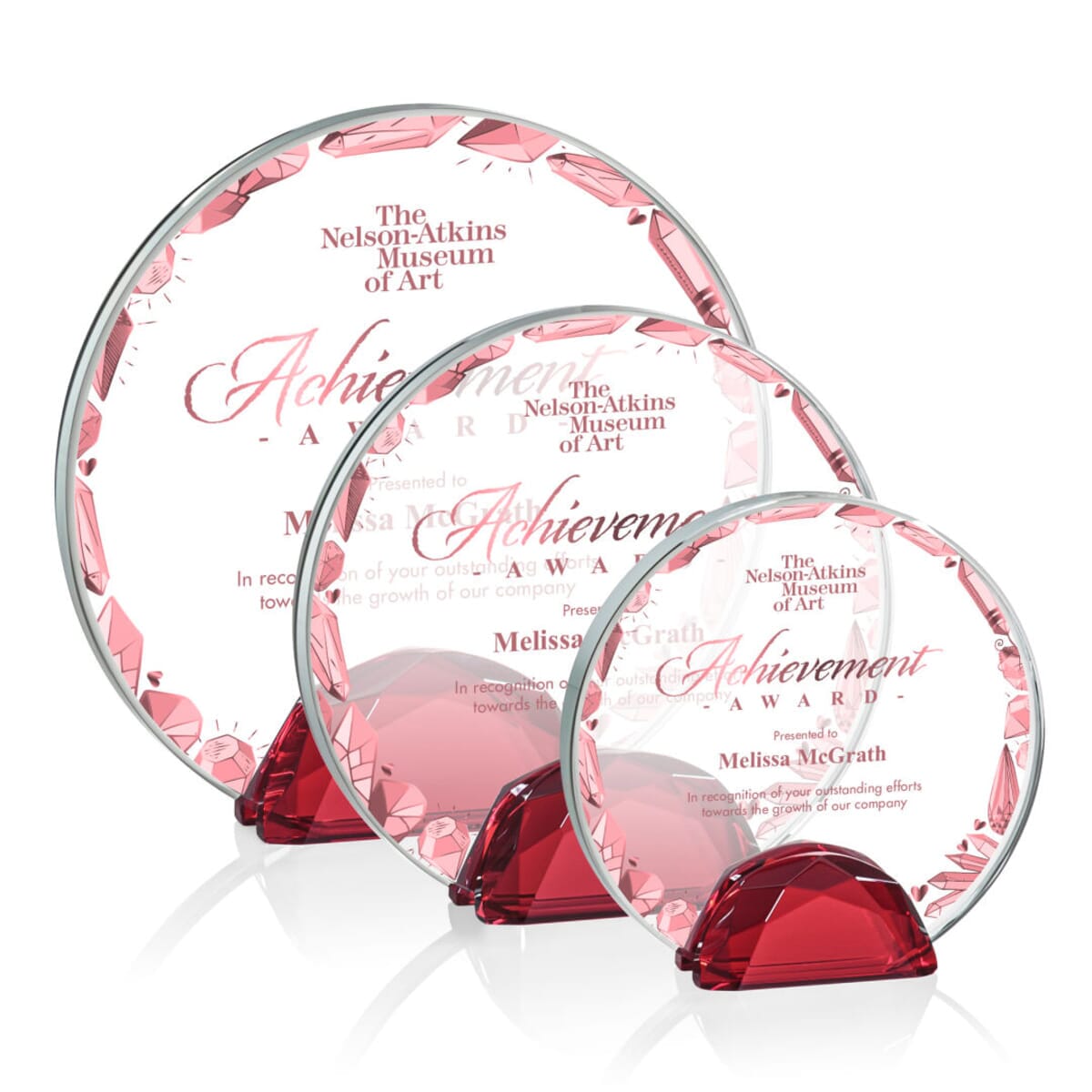 Galveston VividPrint™ Award - Red 