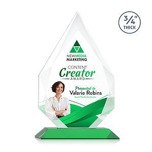 Hawthorne VividPrint™ Award - Green