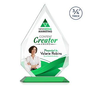 Hawthorne VividPrint™ Award - Green