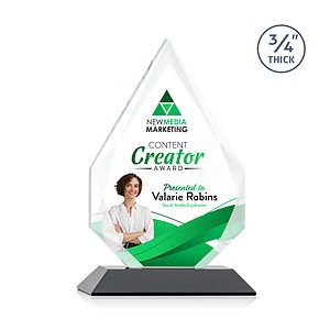 Hawthorne VividPrint™ Award - Black