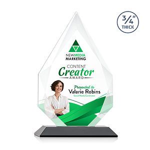 Hawthorne VividPrint™ Award - Black