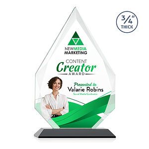 Hawthorne VividPrint™ Award - Black