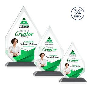 Hawthorne VividPrint™ Award - Black