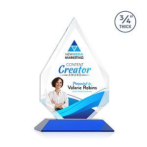 Hawthorne VividPrint™ Award - Blue