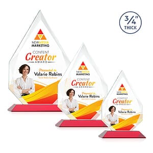 Hawthorne VividPrint™ Award - Red