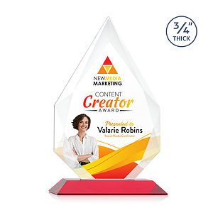 Hawthorne VividPrint™ Award - Red