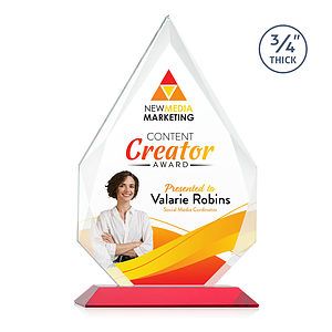 Hawthorne VividPrint™ Award - Red