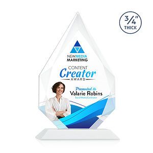 Hawthorne VividPrint™ Award - White