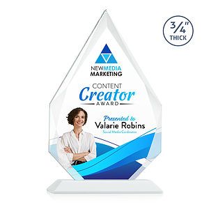 Hawthorne VividPrint™ Award - White