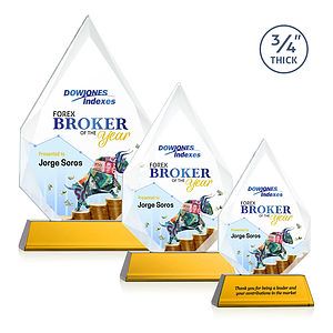 Hawthorne VividPrint™ Award on Newhaven - Amber