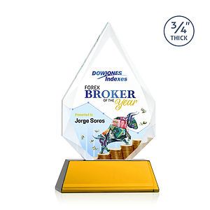 Hawthorne VividPrint™ Award on Newhaven - Amber